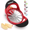 SCHVUBENR 4.72 Inch Large Apple Slicer with 12 Blades -