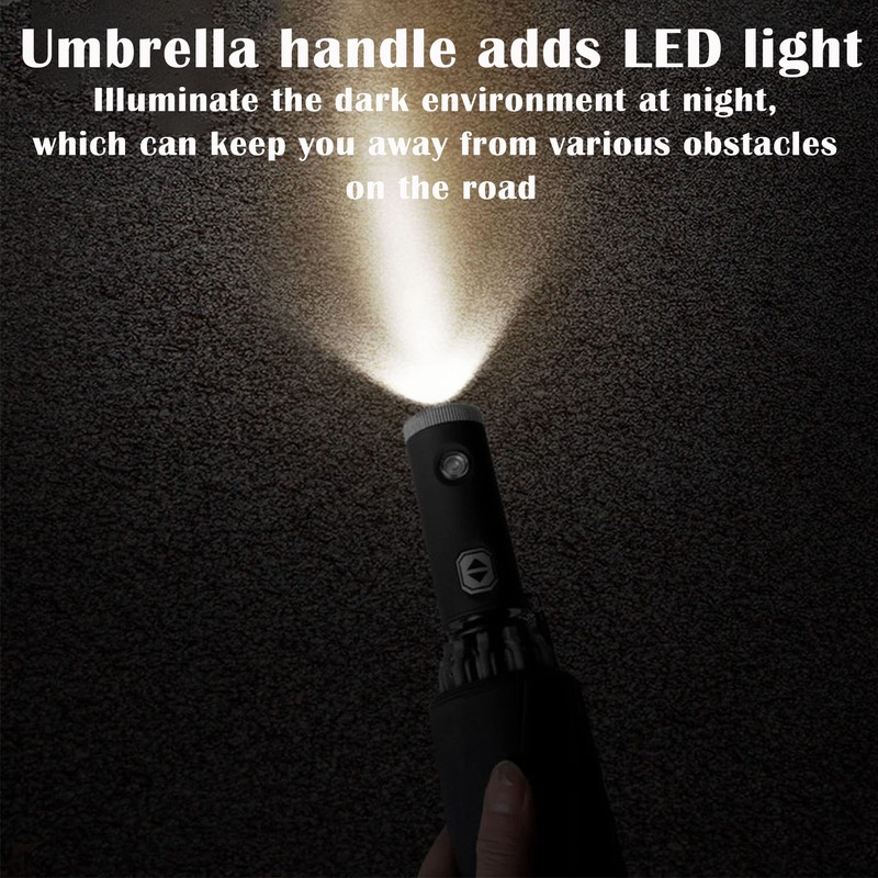 Travel Umbrella, Compact, Windproof, Reverse folding design, Increase and thicken