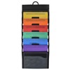 Colexy Hanging Wall File Folder Organiser, A4 Cascading Magazine Chart