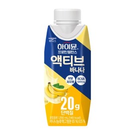 Haimyun 하이뮨 프로틴밸런스 액티브 바나나 250ml x 18개 Hymun Protein Balance Active Banana 250ml x 18 packs