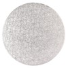 Culpitt Thick Round Turn Edge Cake Cards, Cake Boards, Silver