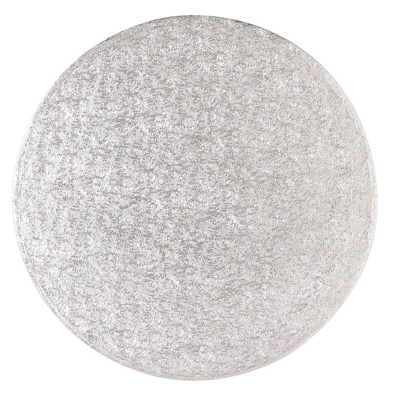 Culpitt Thick Round Turn Edge Cake Cards, Cake Boards, Silver