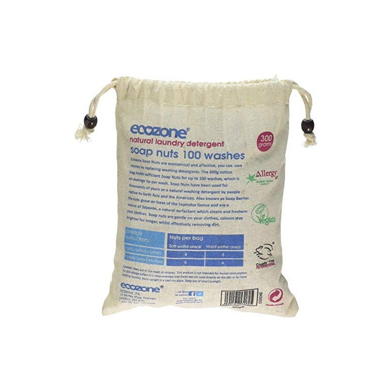 Ecozone Soap and Indian Wash nuts replaces laundry powder and