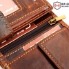 ekavale Wallet 5503, brown, ID pocket