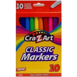 Cra-Z-Art 10 Ct Classic Fineline Markers