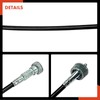 A-Premium 12 inch Speedometer Cable Compatible with Toyota Corolla 1988-1993,