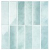 AdoDecor Peel and Stick Tile，New Upgrade Thicker Design Self Adhesive