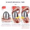 Betterlifewj Metal Egg Kitchen Timer. 60 Minutes Countdown. Cooking Timer.