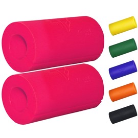 Mytra Fusion Bar Grip Bar Bell Pad Barbell pad Bear Barbell pad York Squat pad for Barbell Squat pad Gym Barbell bar pad Gym (Pink)