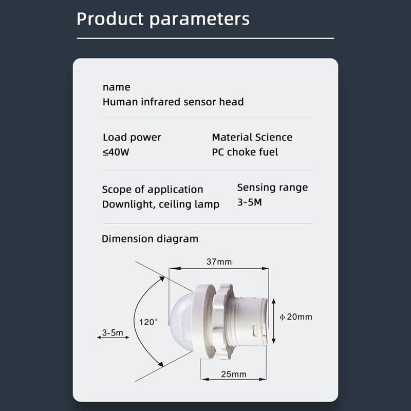 Heemol Mini Motion 110 V 220 V PIR Infrared Sensor