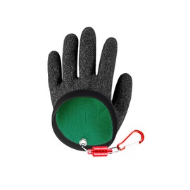 CTForest Fishing Gloves, Cut-resistant Gloves, Waterproof Fishing Gloves, with Magnetic Closure for Easy Portability (Left Hand)
