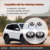 Jectam Front Lower Control Arm Bushing Kit Compatible with Dodge