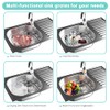 2Pack Sink Protectors for Kitchen Sink 13''x16''&11.2''x14.5'', Sink Rack for