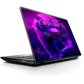 15 15.6 inch Laptop Notebook Skin Vinyl Sticker Cover Decal Fits 13.3" 14" 15.6" 16" HP Lenovo Apple Mac Dell Compaq Asus Acer/Tiger Prowl Pink Purple Neon Jungle