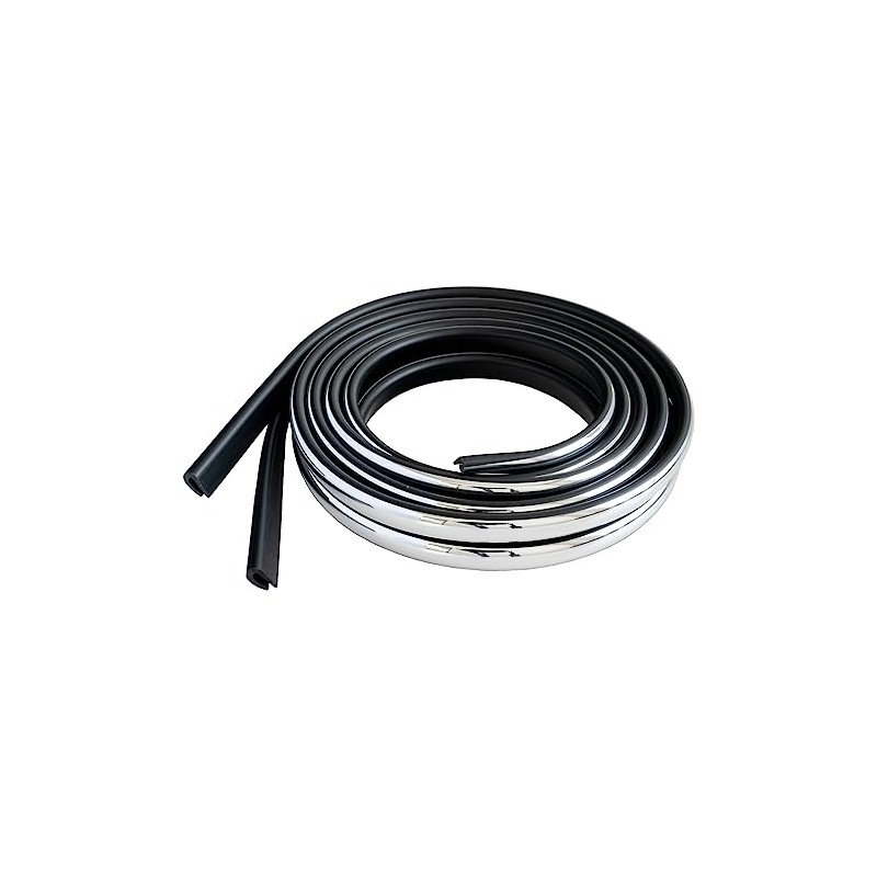 JASPA X317 U-Shaped Door Guard, Mall, Total Length 6.9 ft