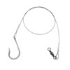 3/0-5/0 Shark Surf Rigs with 20 Inch 49-Strands Steel Leader(120Pound),Deep