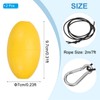 PATIKIL 7FT Float Rope Tow Line, 2 Set Heavy Duty