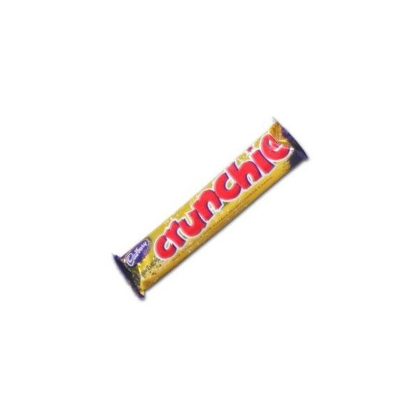 Cadbury Crunchie Chocolate Bar From England Case of 48 x 40g Bars, honeycomb, 67.2 Ounce, (Pack of 48)