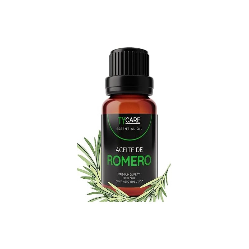 Aceite Esencial de Romero (Romero Officinalis) - 100% PURO PREMIUM