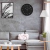 R&M ORIENT 30 cm Arabic Wall Clock Round with Sweeping