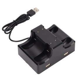 for Switch Joycon Charge Stand 4 in 1 Charging Dock Base for Joycon with LED Indicator