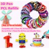 Yungden 3D Pen Filament PCL, 20 Colours, 3D Printing Filament