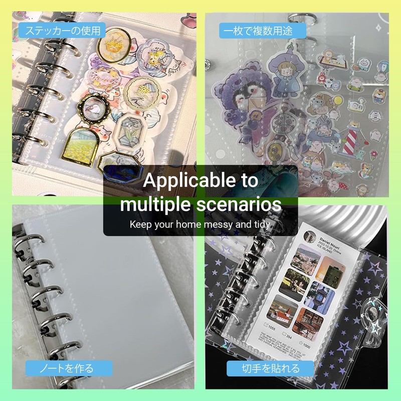 Mini 6 Refills, Mini 6 Holes, Personal Organizer, M6, Index,