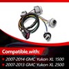 Tail Light Wiring Harness Compatible with 2007-2014 GMC Yukon XL