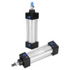 SC32 Standard Pneumatic Air Cylinder Aluminum Alloy Double Acting 1.3in