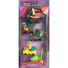 Universal Studios Dr Seuss How the Grinch Stole Christmas Who-Mobile Collection Ornaments Vintage