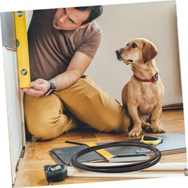 SHINEOFI Wooden Door Seal Strip Insulation Door Sealing Strip for Soundproofing and Weatherproofing Easy to Install Flexible and Durable for Home Use