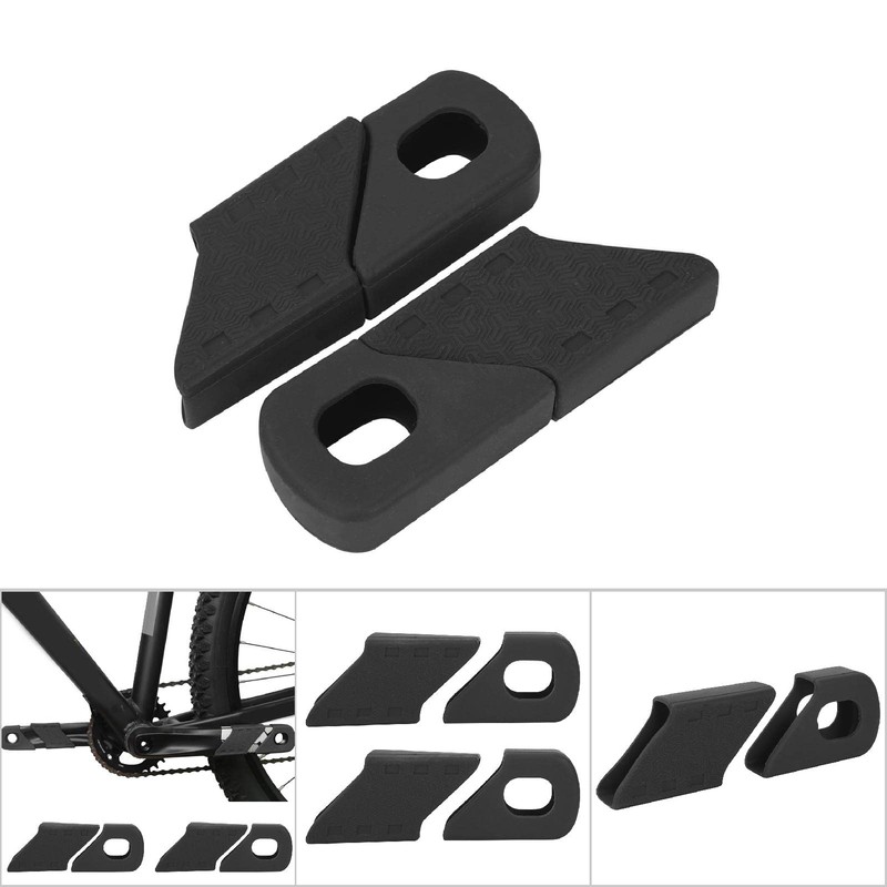 Demeras 4pcs Bicycle Crankset Bicycle Crankcase Protection Bicycle Boat Crank