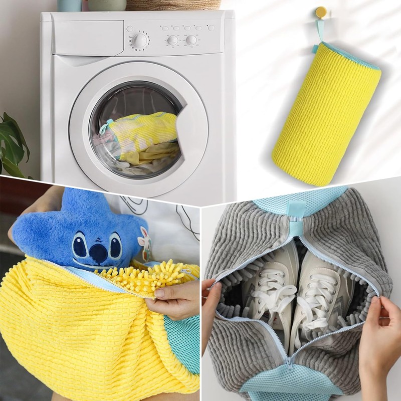 JINYJIA Laundry Shoe Bags, 2 Pieces, Washing Machine Wash Bags,