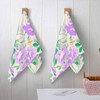 amepay Cute Rubber Duck Hand Towels - 2 Pack, 14.5"