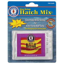 San Francisco Bay Brand Brine Shrimp Hatch Mix, 3 X 0.74-Ounce (21 Gram) Pouches