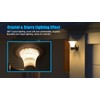 eLEDing Solar Powered Crystal Diamond LED Color Selectable Wall Light