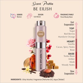 CA Perfume Impression of Be Eilish For Women Fragrance Spray Bottle 1.7 Fl Oz/50ml
