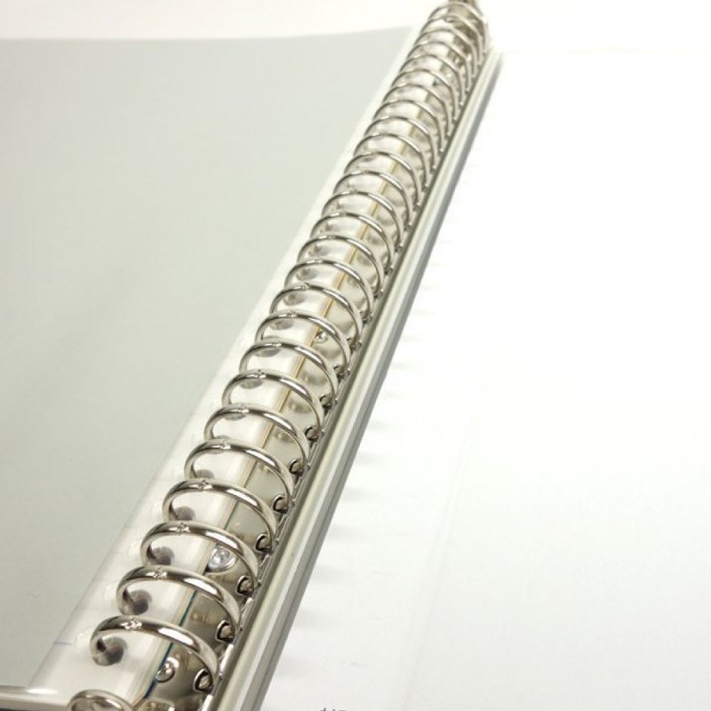 コクヨ ルーズリーフ バインダー キャンパス B5 26穴 最大100枚 青 ル-372B