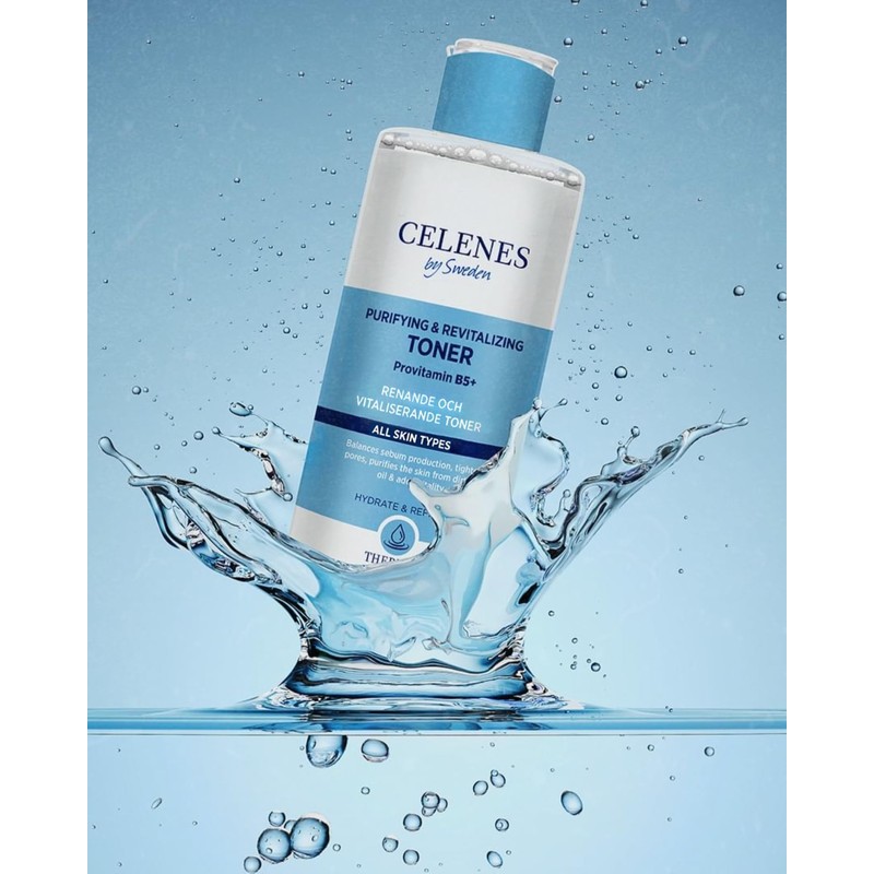 Celenes by Sweden Thermal Purifying & Revitalizing Toner, 200 ml