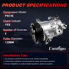 A/C Compressor with Clutch Fits for Dodge Caliber 2009-2012,Compatible with