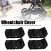 Shanrya Pushchair Wheel Cover, Reusable Oxford Cloth Baby Stroller Wheel