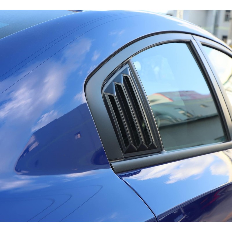 CTMAOYI for Dodge Charger 2011-2024 Side Window Louvers Air Vent