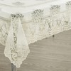 Newbridge Holiday Allison Rectangle Lace Tablecloth, 52 x 70 Inch,