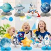 10 Pcs Astronaut Party Decorations Honeycomb Centerpieces Space Themed Party