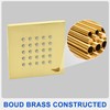 GUOWENYING Modern Design 1 Pcs Square Body Massagers Spray Shower