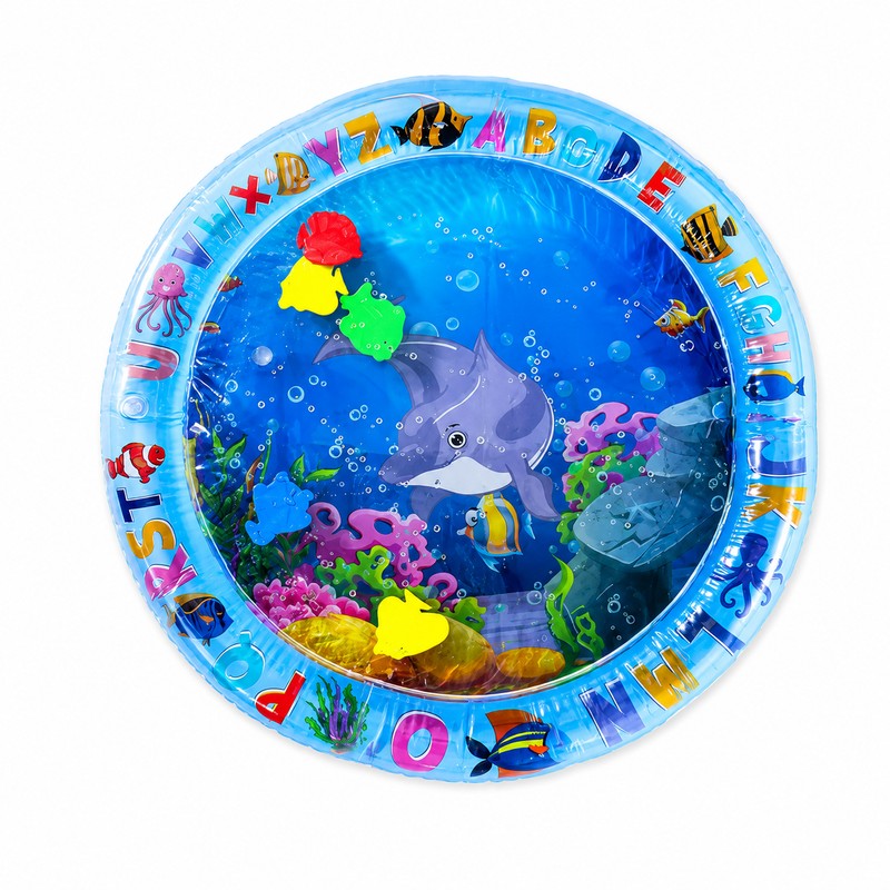 Pet Water Play Mat for Summer Fun – PVC Spray