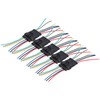 5Pcs Way Car Electrical Connector Waterproof Antiflaming Resilient Antioxidant Automotive