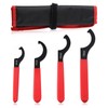 LEONTOOL 4 Pcs Coilover Spanner Wrench Set Universal Coilover Adjustment