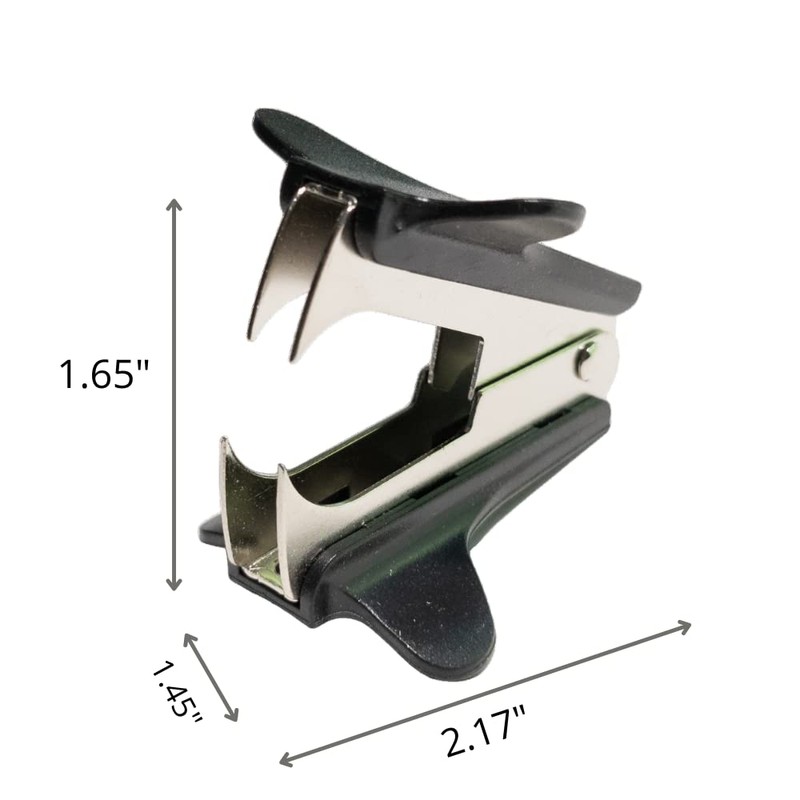 Staple remover tool, staple puller remover, jaw style, back to