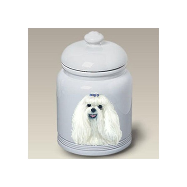 Best of Breed Maltese - Linda Picken Treat Jar